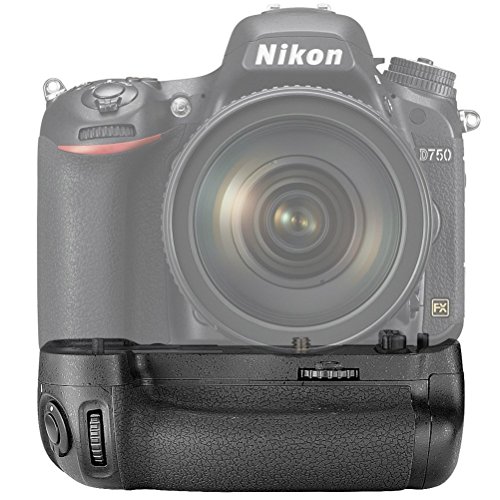 Neewer Bloc Batterie Grip Poign  e d Alimentation Extension de Batterie Remplacement de Nikon MB-D16 Comme EN-EL15 Batterie pour Nikon D750 Reflex Num  rique