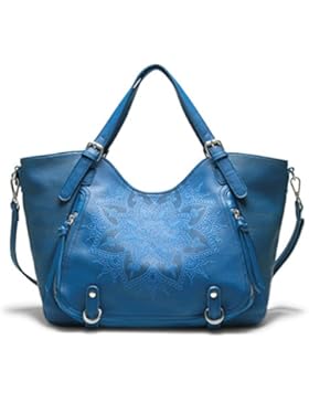 Desigual BOLS ANONYMOUS ROTTERDAM Spectrum Blue Henkeltasche