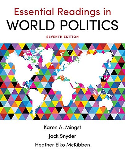 Preisvergleich Produktbild Essential Readings in World Politics