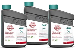 D.LINE GLYSANTIN BASF G48® Ready Mix Premium Motorkühlmittel,3-teiliges Set