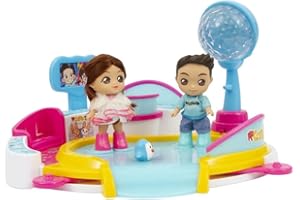 Giochi Preziosi Me Contro Te-Cutie Doll Pista di Pattinaggio con Sofì e Luì Cutie Doll pattinano davvero con pattini inclusi e un magico gioco di luci, per bambine a partire dai 3 anni,Multi,MEC59000