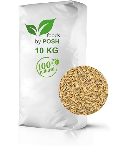 Dehner Geschälter Hafer – 10 Kg Packung (10x1 Kg), Futter Für Nager, Kaninchen & Vögel