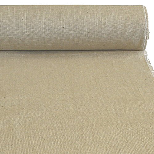 TOLKO® Meterware JUTE Sack-Leinen mittelgrobe Naturfasern Frostschutz für Pflanzen - 3