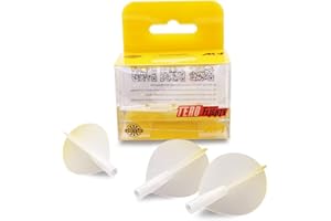 CUESOUL TERO AK4 Alette per Freccette Varie Forme con Diversi Colori sfumati, Set di 3 Pezzi