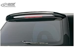 RDX Racedesign Roof spoiler compatible with Volkswagen Lupo / Seat Arosa excl. 3L, black|grey|silver|blue