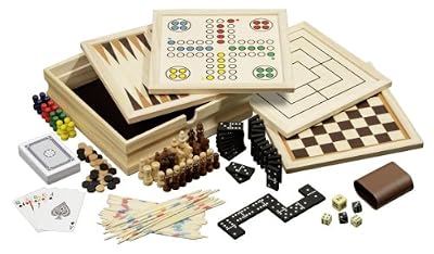 Philos 3099 - Set De Jeux De Société - 10 - Taille Petit