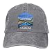 Produktbild Aeykis Rocky Mountains Colorado Triangle Classic Unisex Baseball Cap Adjustable Washed Dyed Cotton Ball Hat Black ABCDE11365