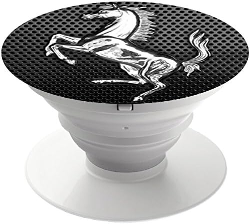 Premium Mounts and Stand, Expanding Stand Pop Grip Mount Sockets for iPhone,Smartphones and Tablets - Horse 1 Key Ring and