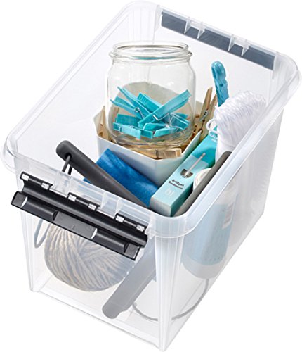 ORTHEX Smart Store Classic 11 / 7 Stück Aufbewahrungsboxen mit Clip-Verschluss im SET, inkl. Beschriftungsetiketten - 6