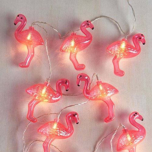 Flamingo Form Glühbirnen Lichterkette Schnur Licht Haus Party Weihnachten Dekor 1.5m - 2