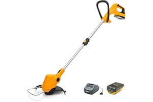 Stiga GT 100e Kit Decespugliatore a Batteria, Ampiezza di Taglio di 25cm, Con Batteria 20V (2Ah) e Caricatore
