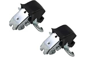 VHEUHZ Pack of 2 Car Rear Lower Door Lock Latch Compatible with Renault Master Kangoo Opel Vauxhall Movano 1998-2010 Tailgate Lock Boot Flaps
