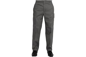 Gillicci Mens Elasticated Adjustable Waist Casual Smart Work Plain Rugby Trousers Pants