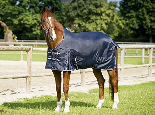 Preisvergleich Produktbild Equi-Theme "Light" Regendecke, marine (150 cm)