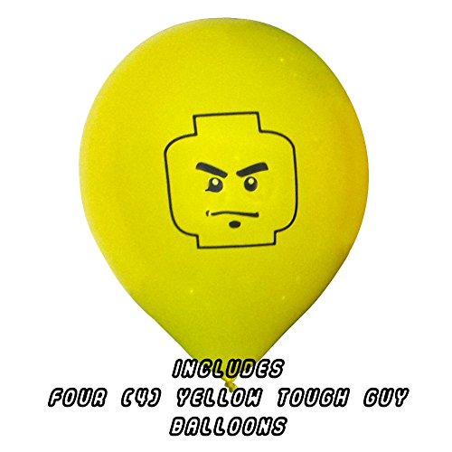 24 Pack of Colorful 25cm Birthday Balloons for Lego Theme Party - 2