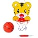 Produktbild Sharplace Mini Wandbehang Basketballkorb Basketball Ring Backboard mit Ball & Pumpe für Indoor Büro zum hängen