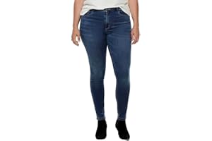 Only Caraugusta HW SK Dnm Jeans MBD Noos Vaqueros Skinny para Mujer