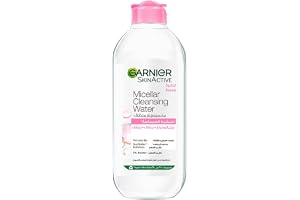 Garnier Micellar Water, Cleansing & Makeup Remover, Sensitive Skin, 400 ml