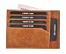 XAX Genuine Leather Credit Card case / Slim Card Wallet , Tan RS.449.00