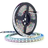 Individuell adressierbar. Vollfarbiger, programmierbarer LED-Streifen, WS2812B LED, WS2811 IC Erbaut in 5050SMD.256 Helligkeitsanzeige und 24-Bit-Farbanzeige.