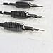 10 sizes Disposable Tattoo Grip Tip Tubes 3/4" Black With Matching Needle RL/ RS/ M1