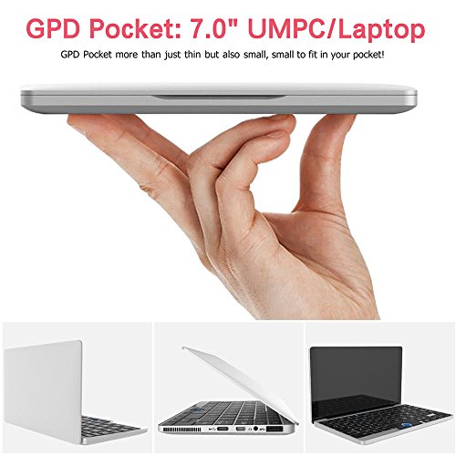 GPD Pocket Ultra Mobile Mini PC Work Play Watch Intel Z8750 2 56Ghz 8GB RAM 128GB ROM USB Type-C
