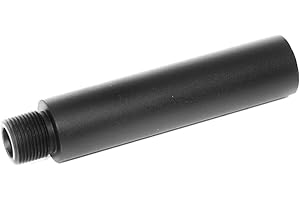 AIRSOFT SHOOTER SHOP Airsoft Softair 3"/3.5" Zoll Kurz Typ Outer Barrel Extension Tube Außenfass Verlängerungsrohr -14mm CCW für AEG GBB