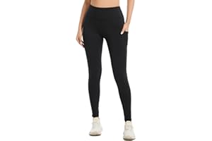 adorence Leggins Sportivi Donna (Morbido Come Un Burro, Vita Alta, 2 Tasche Laterali) Leggins Palestra Donna