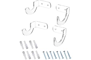 JAWSEU Schwertständer Katana Halterung, Sword Stand Wall Mount Schwerthalter Wandhalterung, Acryl-Wandständer für Samurai-Schwertständer, unterstützen alle Schwerter