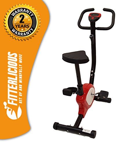 EXERCISE BIKE CYCLETTE HOME BIKE CARDIO FITNESS POWER BIKE 201 769322275151 (red)