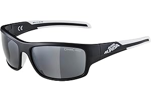 ALPINA Testido Mirrored and Shatterproof Sports and Cycling Glasses with 100% UV Protection for Adults
