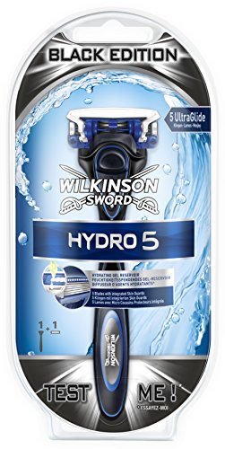 Wilkinson Sword Hydro 5 Black Edition Rasierer Rasierapparat mit 1 Klinge, 1 Stück