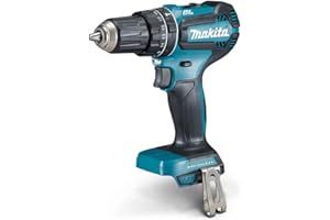 Makita Dhp485Z Wiertarko-Wkrętarka Udarowa 18 V (Bez Akumulatora, Bez Ładowarki), Czarna, Niebieska