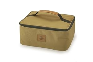 WINDHIKE Naturehike - Bolsa de almacenamiento ligera para camping, organizador portátil de utensilios de cocina, gran capacidad, bolsas de almacenamiento para estufa de campamento para exteriores