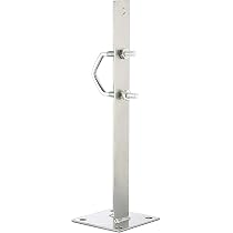 Rohn WM4 Soporte De Pared Con 3" Off – Soporte Para Mástiles 7/8" Hasta 2 – 3/4" OD (r-wm4