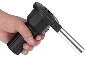 EBTOOLS BBQ Gebläse, Grill Fön Tragbare Barbecue Blaeser Grillgebläse Grill Fön BBQ-Fan Grillfön für Outdoor-Camping Picknick, 16,5 x 8 x 13,8 cm