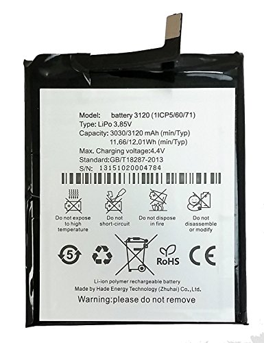 Bateria Compatible BQ AQUARIS M5 3120 mAh 4 4v Alta calidad