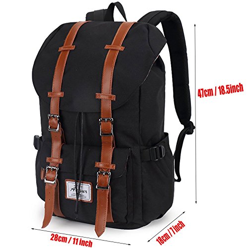 Rucksack Damen Freizeit Backpack Schulrucksack f  r 15 6 zoll Laptop Notebook Computer Arbeit Campus Studenten Outdoor Reisen Wandern Daypacks Fresion