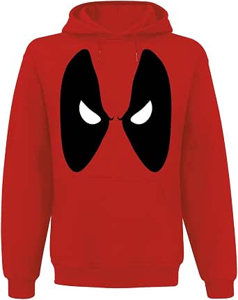 Timecity Felpa Deadpool Angry Eyes Men Hoodie con Cappuccio e Tasche XL :  Amazon.it: Abbigliamento