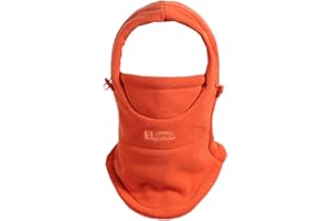 YONKOUNY YONKINY Cagoule Chapeau Enfant Fille Garçon Hiver Chaud Thermique Coupe-Vent Cagoule de Ski Capuchon Balaclava Polaire avec Masque pour Ski Vélo Moto