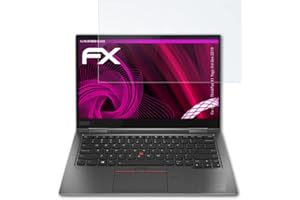 atFoliX Protection Écran Film de Verre en Plastique Compatible avec Lenovo ThinkPad X1 Yoga 4rd Gen 2019 Verre Film Protecteur, 9H Hybrid-Glass FX Protection Écran en Verre trempé de Plastique