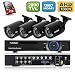 Produktbild FLOUREON Videoüberwachung 8CH 1080N HDMI DVR Recoder mit 1TB Festplatte + 4X 2000TVL 960P Überwachungskamera Outdoor Sicherheitskamera P2P IR-Cut Wasserdicht Bewegungsmelder