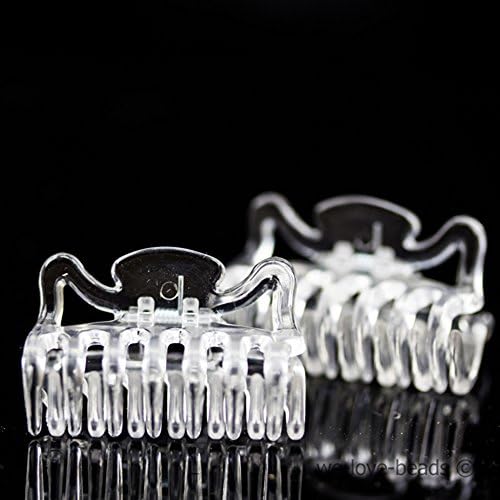 1Pcs Hairclaw mini 3,5cm in crystal - Made in Germany - WeLoveBeads