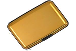 Rohans Aluminium Credit Card Holder Wallet CASE Purse Metal Business Card Protector UK