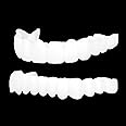 IITaozi Snap On Teeth Cover Perfect Smile Fit One Size Fits Most Comfortable Denture To Make White Tooth Beautiful Neatr (2pcs)