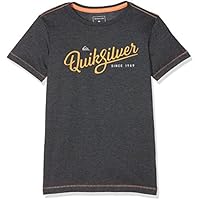 Quiksilver Heather Wavey Glaze Camiseta, Niños, Azul (Navy Blazer), XL/16