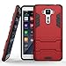 Produktbild SsHhUu ASUS Zenfone 3 Deluxe 5.5 ZS550KL Hülle, Stoßsichere Dual Layer Hybrid Tasche Schutzhülle mit Ständer für ASUS Zenfone 3 Deluxe 5.5 ZS550KL (5.5") Red
