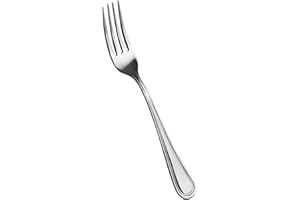 Salvinelli Queen Set Inossidabile, Acciaio Inox, Forchette da tavola 12 Pezzi