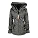 Produktbild Khujo Damen Kapuzenjacke grau L