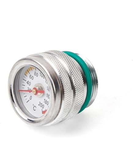 Voltmetro Digitale Per Moto Con Sensore Temperatura - LCD, Display Tensione, Ora E Temperatura Olio/Acqua - Foto 10